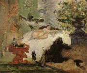 Paul Cezanne A Modern Olympia Germany oil painting artist